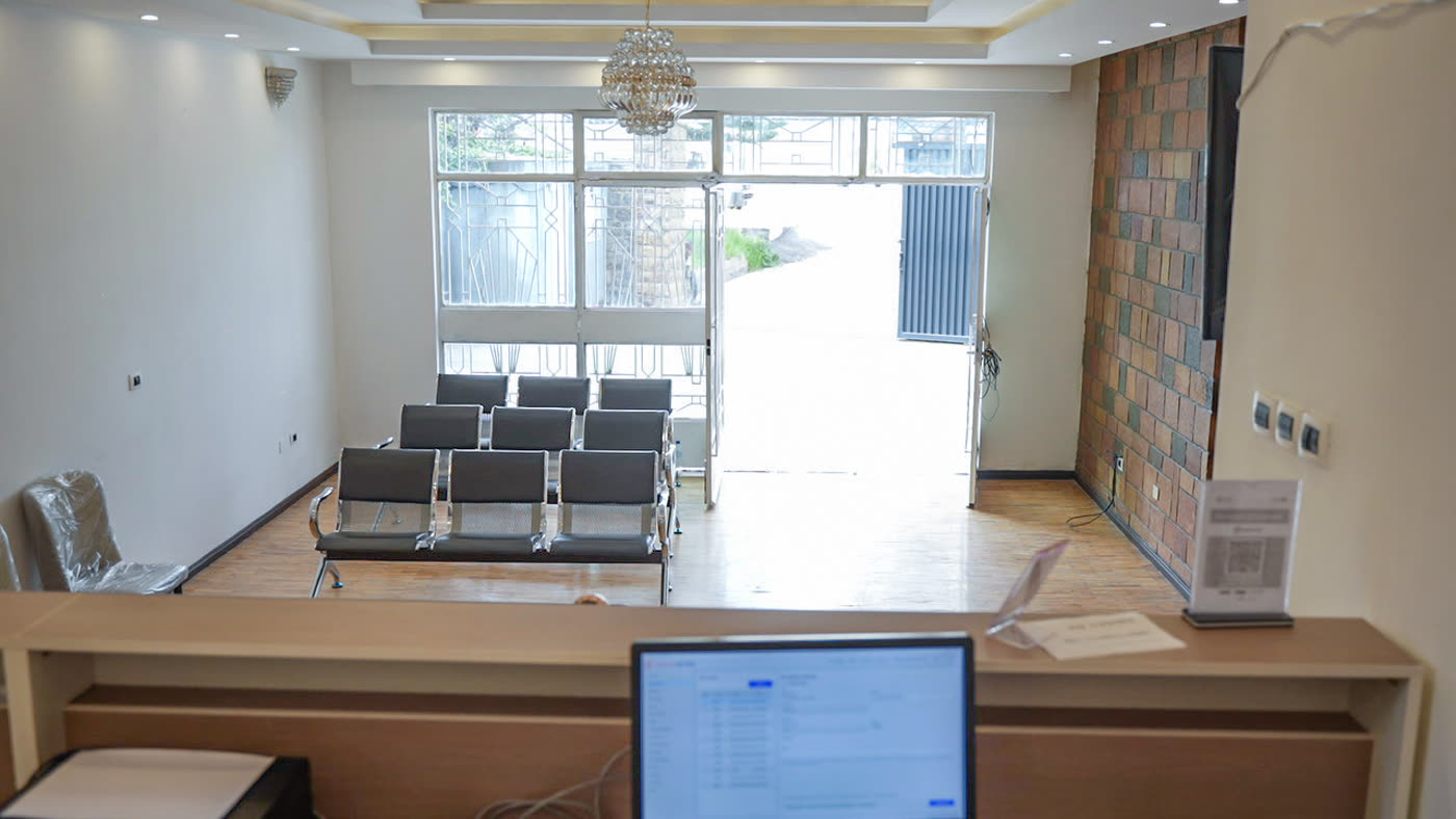 Prime Care ENT Clinic waiting area and open entrance